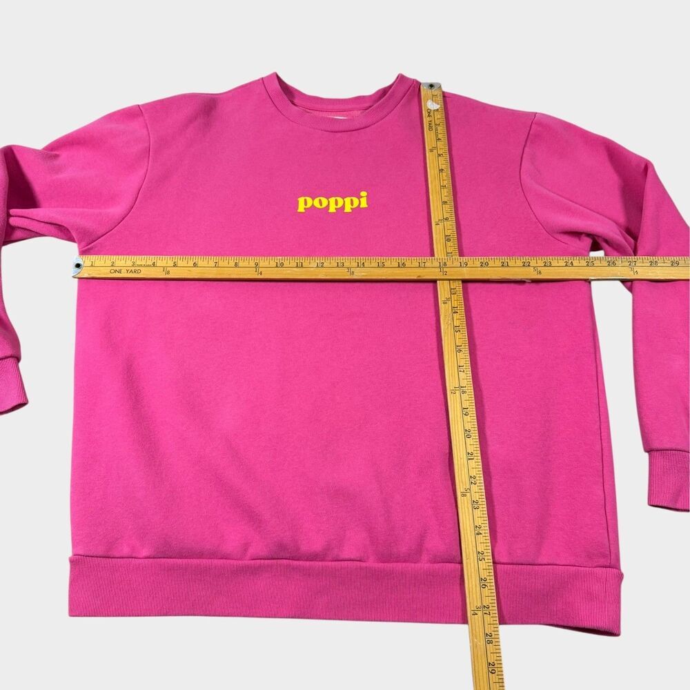 Poppi Soda Iconic Flavor Forever Pink Sweatshirt Crewneck Target Merch XL - Picture 9 of 11